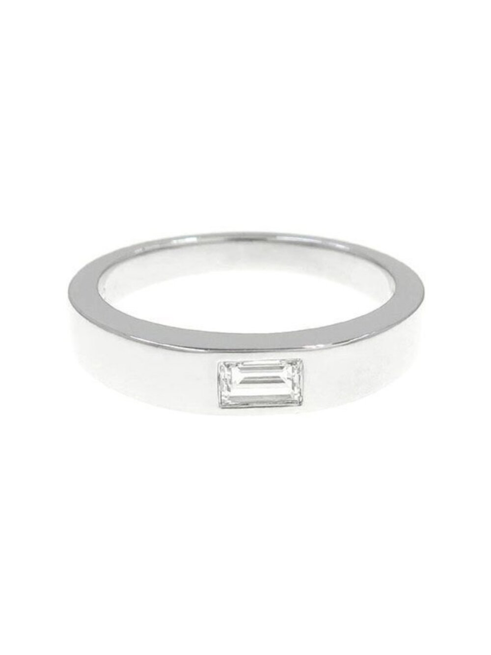 Harry Winston Near One Baguette Diamond Ring